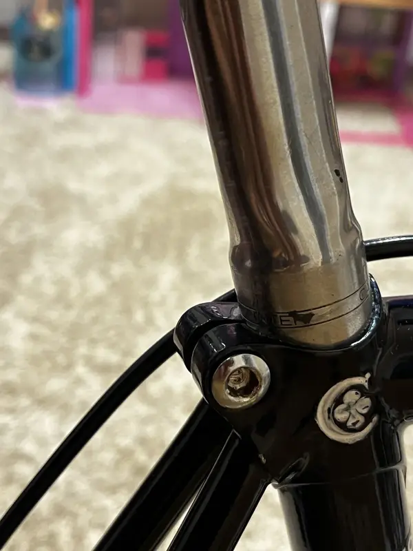 Collier serrage tige de selle de vélo JD vintage bicycle seat post 26