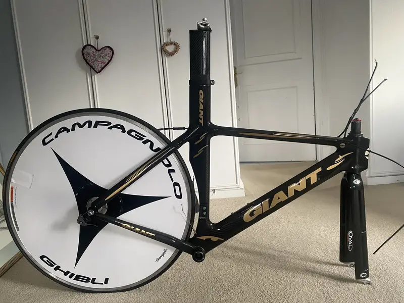 Is this a true ex ONCE Pro Team TT Bike Frame Retrobike