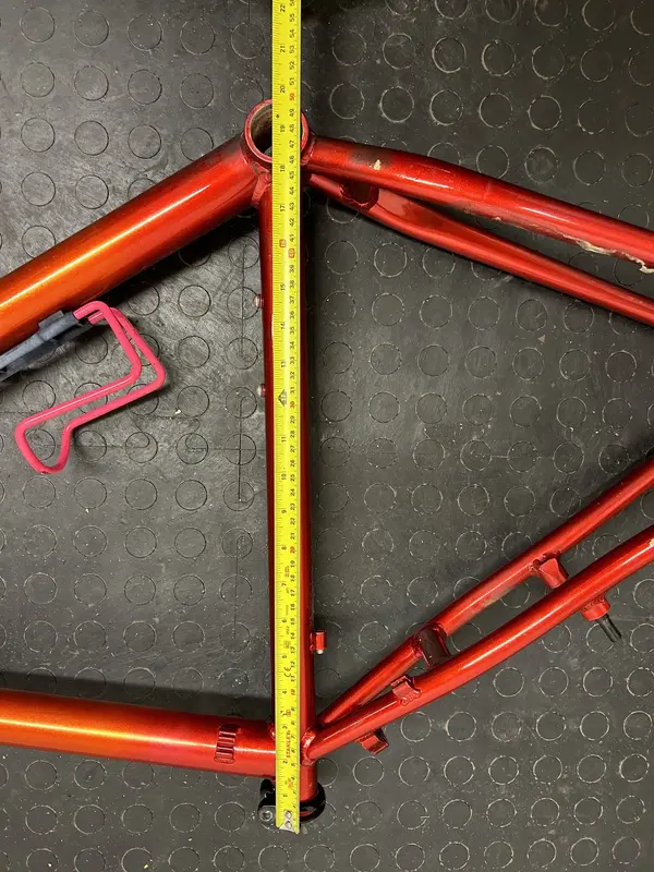 For Sale Diamondback Zetec 1996 frame Respray by Brian Rourke