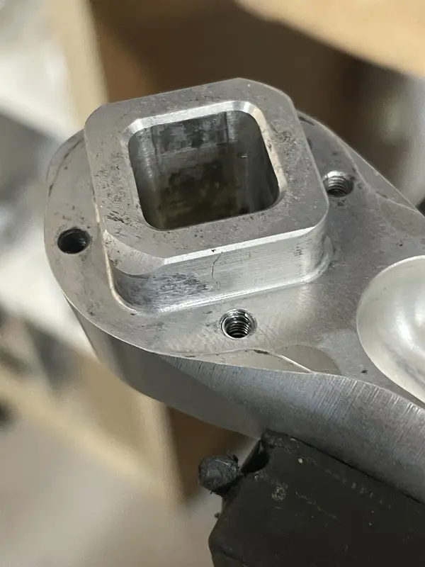 Middleburn RS-3 spider thread repair - helicoil installed
