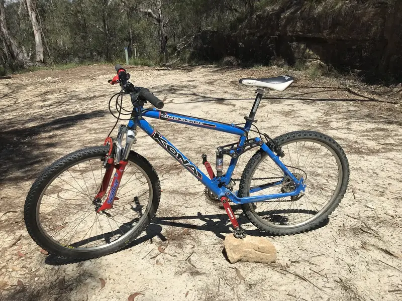 Kona kikapu フレーム フルサスMTB 💥MEGA SPEC💥1999 Kona King Kikapu💥Ultimate full suss 90s