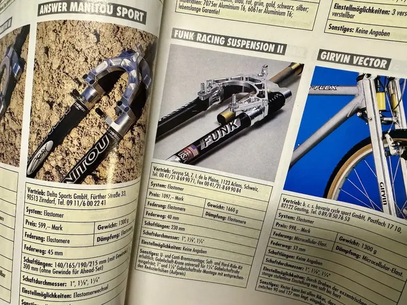 FUNK Suspension Fork II in 1994 BIKE WORKSHOP excerpt.webp