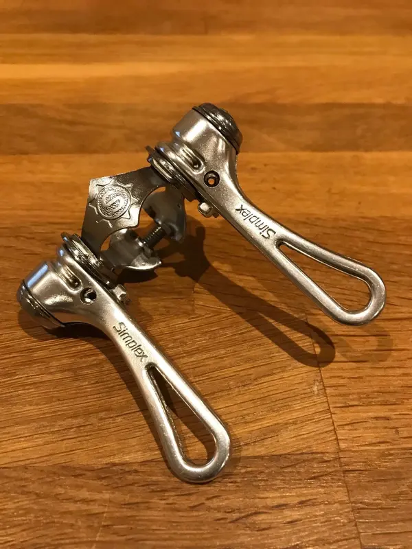 For Sale - Simplex Retrofriction DT Shifters - Band On | Retrobike