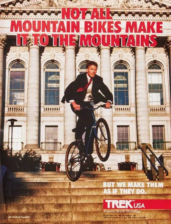 Trek Mountain Bikes Mountain Ad july 1989.webp
