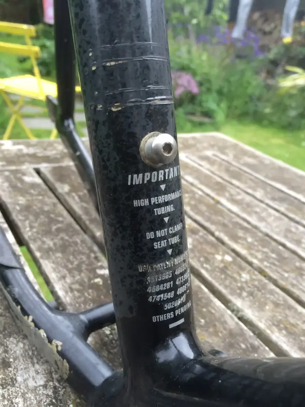 For Sale 1991 18" Cannondale M1000 Frame + Pepperoni rigid forks Retrobike