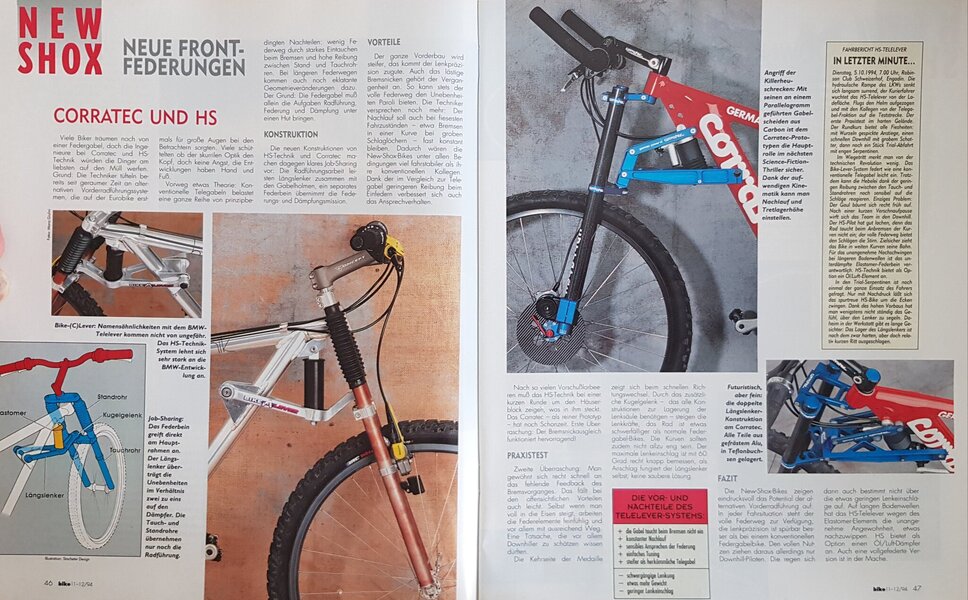 Corratec FS Prototyp und HS Telelever aus Bike 1994.jpg