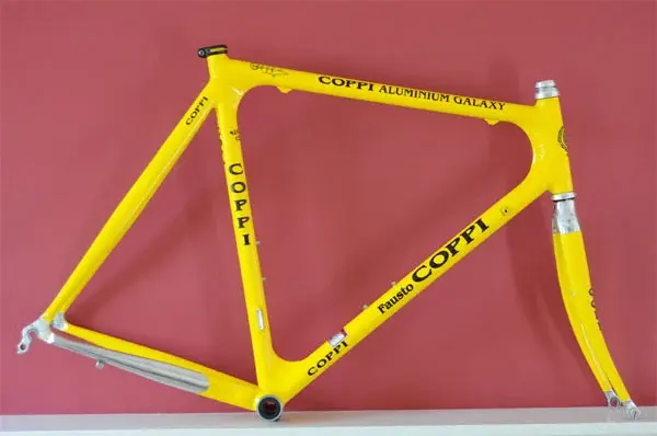Coppi Aluminium Galaxy frame [Yellow] | Retrobike