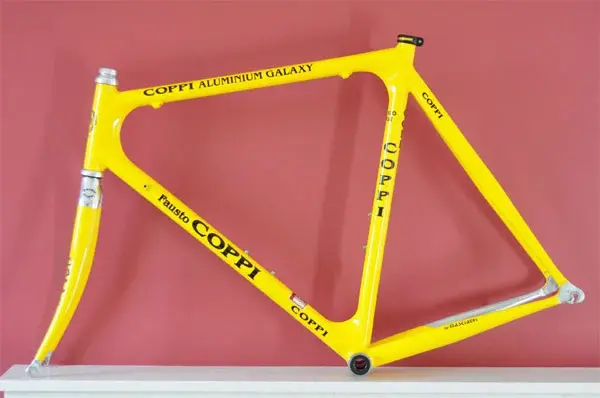 COPPI ALUMINIUM GALAXY イエローフレーム Coppi Aluminium Galaxy frame [Yellow] | Retrobike