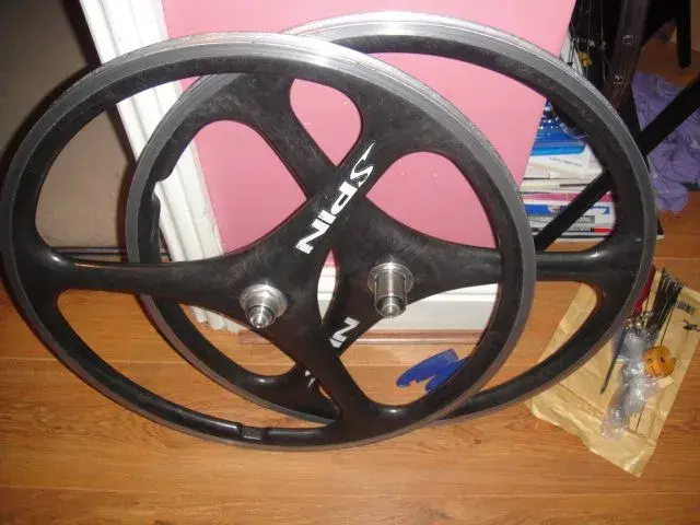 spin bike wheel
