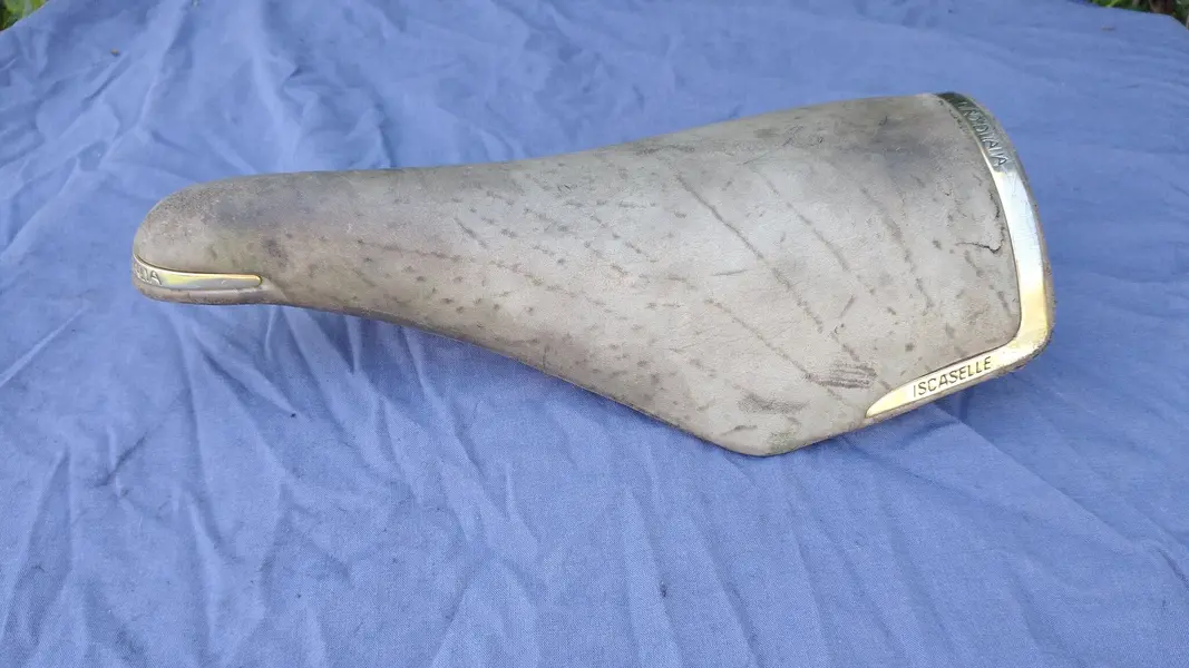 ISCASELLE GIRO D'ITALIA SADDLE イスカセラ サドル 美品 Cinelli