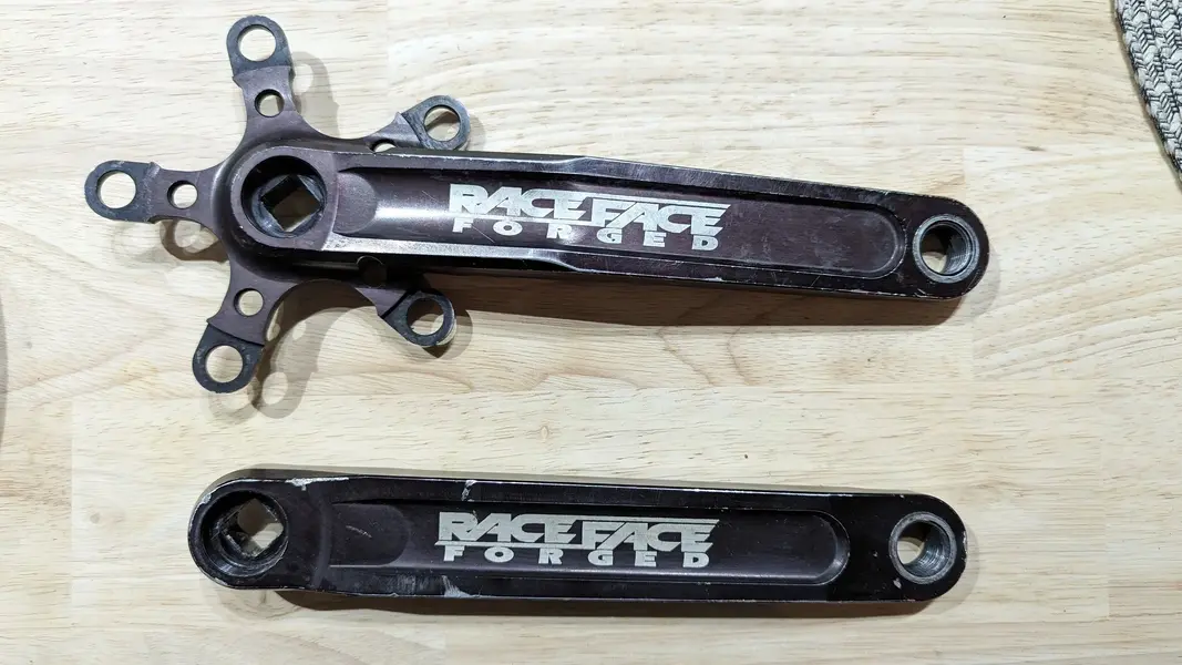 Swap - Race Face turbine cranks and rings | Retrobike