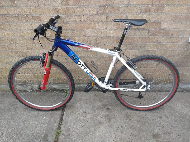 Sold - Refurbished Upgraded 2000 Scott USA Comp Racing 17