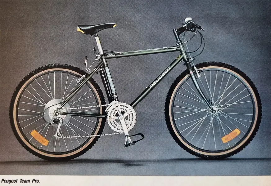 Peugeot Team Pro aus Bicisport Guia 1991.webp