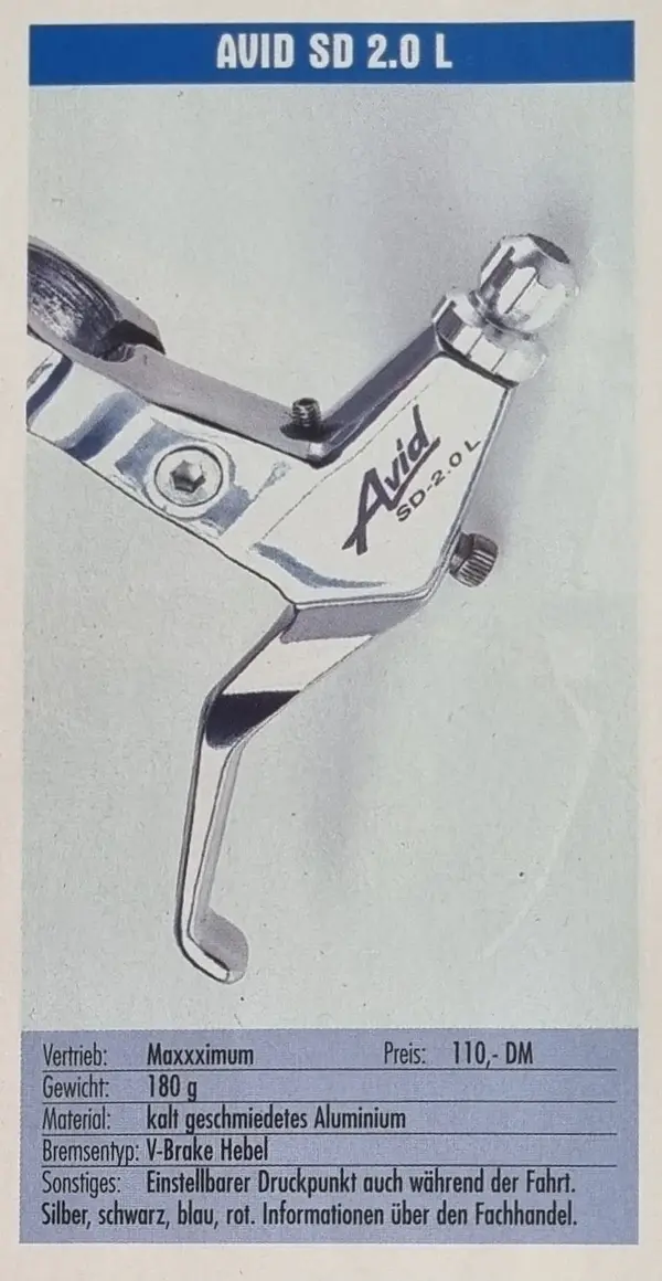 Avid SD 20 L Lever aus BW1998.jpg