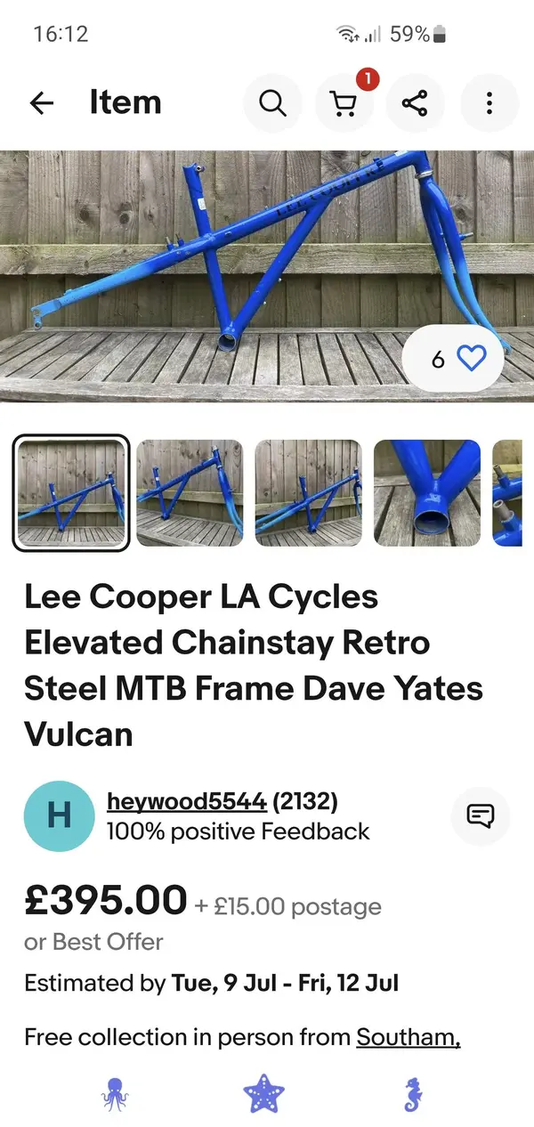 Lee Cooper LA Bikes E Stay Retrobike