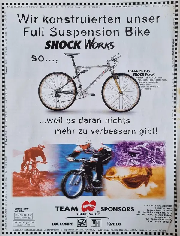 Trekking Fox Shock Works Ad aus Mountainbike 8 1995.webp