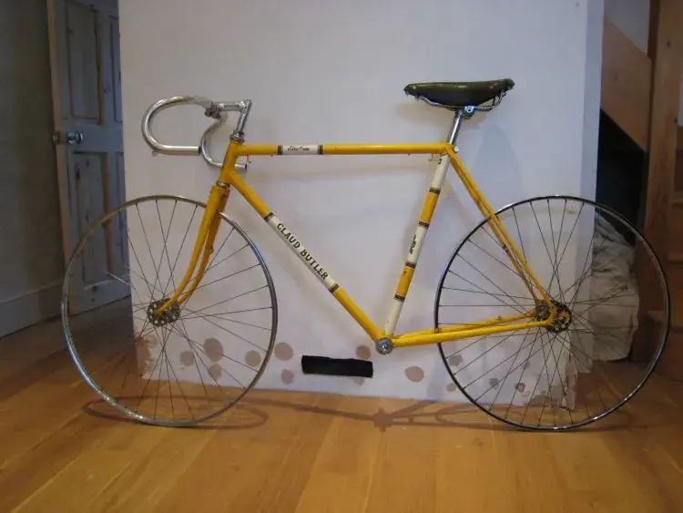 Claud Butler frame -  Golden Yellow.webp