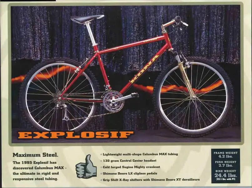 1995 Kona Explosif from Catalog.png