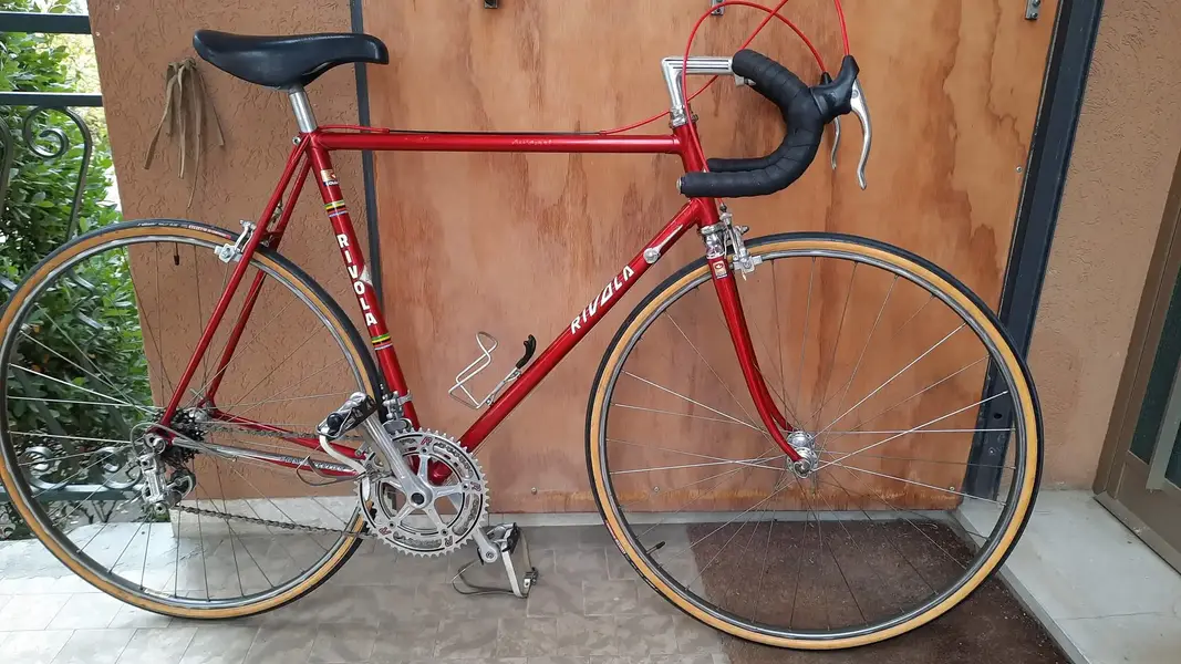 Rivola Competition 1976 56 cm rossa R panto corona chainring.webp