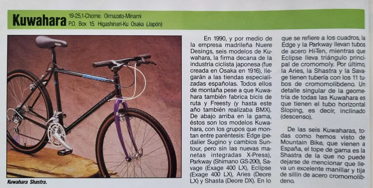 Kuwahara Shastra aus Bicisport Guia 1990.jpg