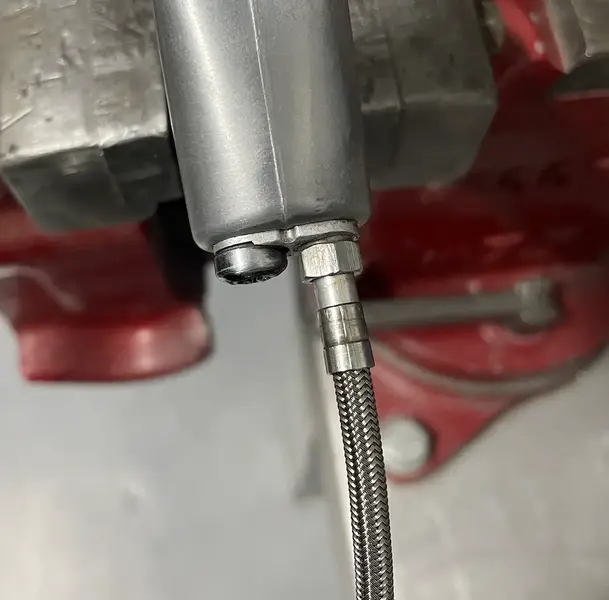 Olive HS22  braided hose .webp