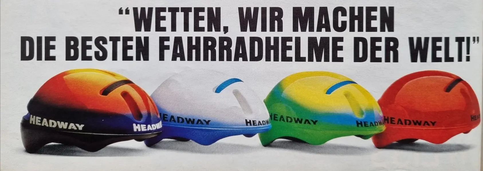 Headway Helm Ad aus Bike 6 1992.webp