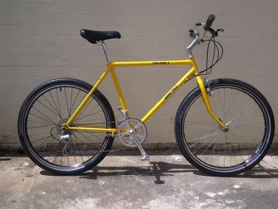 yellow muddyfox bike