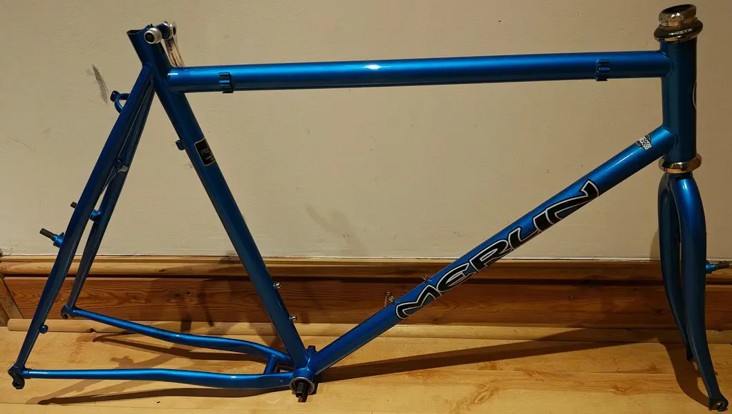 1997 Merlin Prestige frame restoration.webp