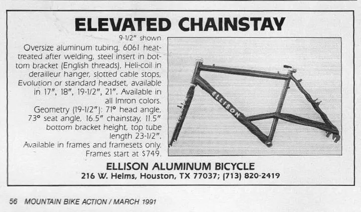 Ellison Frame Ad aus MBA March 1991.webp