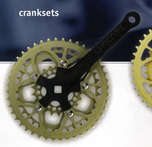 Syncros Alu crank black anodized 1999 catalog.webp