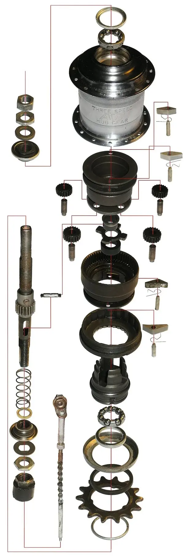 Sturmey_Archer_3spd_bicycle_hub.webp