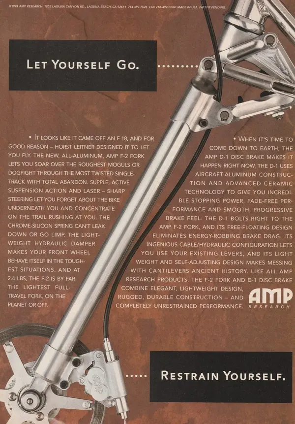 AMP Restrain Yourself Ad.webp