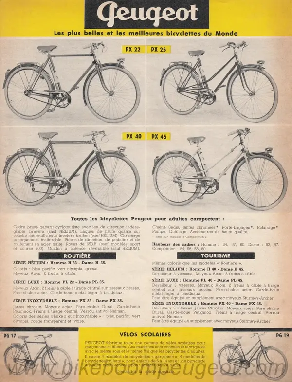 Peugeot 1960 France Flyer Front.webp