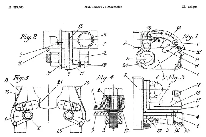 Brevet_freins_CIM_imbert_MARCADIER_anciensveloslyonnais.webp
