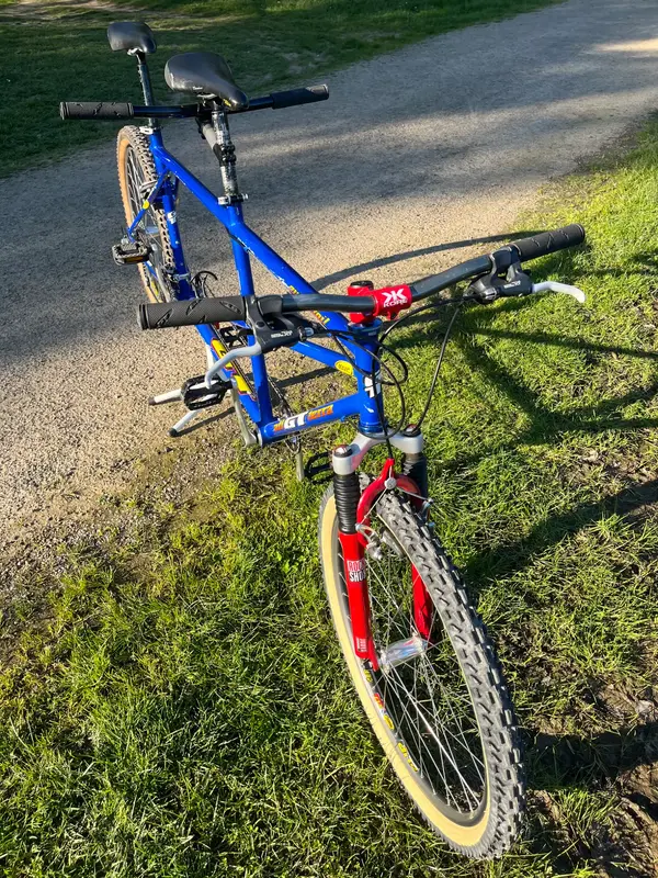 Nicolas Vouilloz' GT Tandem Quatrefoil | Retrobike