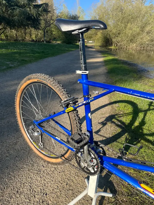 Nicolas Vouilloz' GT Tandem Quatrefoil | Retrobike