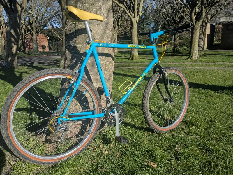 For Sale - Muddy Fox Pathfinder 1990 blue | Retrobike
