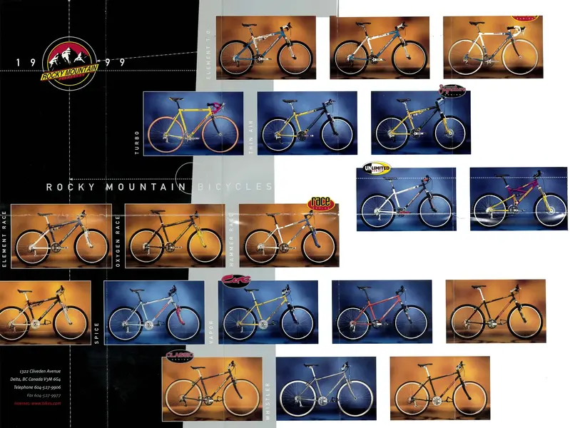 Rocky Mountain 1999 Catalogue front low res.webp