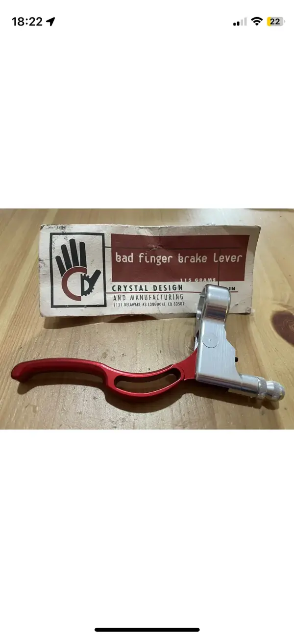 Crystal Design Bad finger brake levers