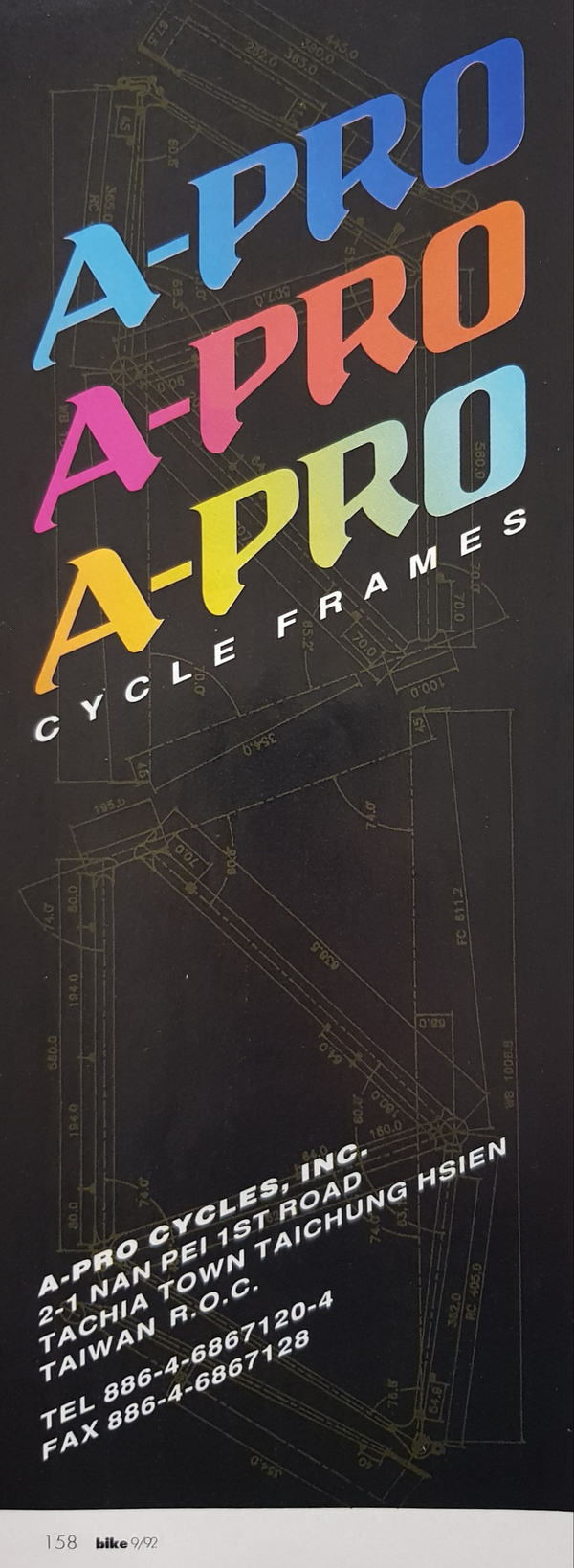 A-Pro Ad aus Bike 9 1992.webp