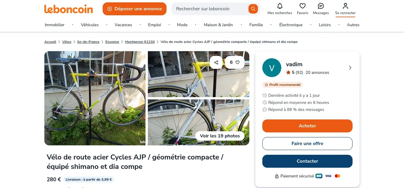 Screenshot 2025-05-23 at 10-38-46 Vélo de route acier Cycles AJP _ géométrie compacte _ équip...webp