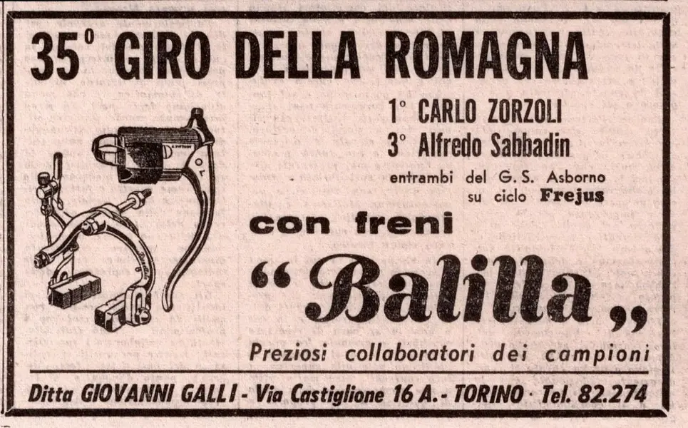 Balilla:Galli sidepull brake advert .webp