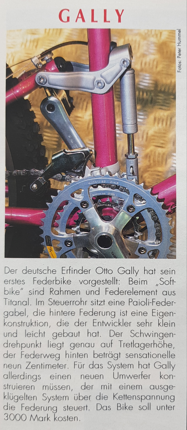 Gally Softbike Vorstellung IFMA aus Bike 11-12 1992.webp