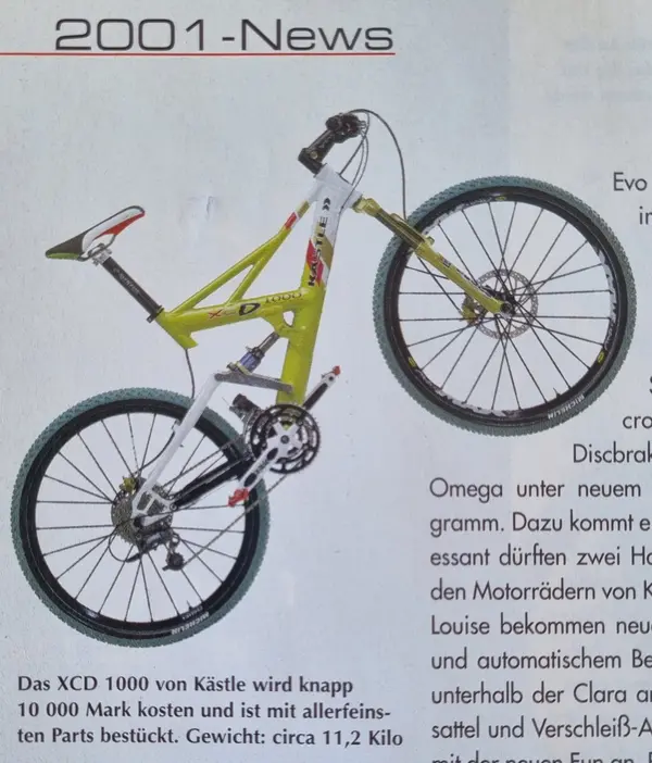 Kästle XCD 1000 Info aus BSN 9 2000.webp