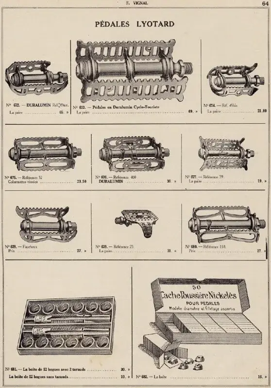 Lyotard pedal catalogue page 1935-37 b) .webp