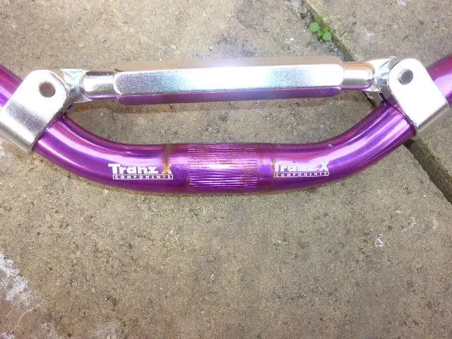 Purple Tranz X Riser Bars | Retrobike