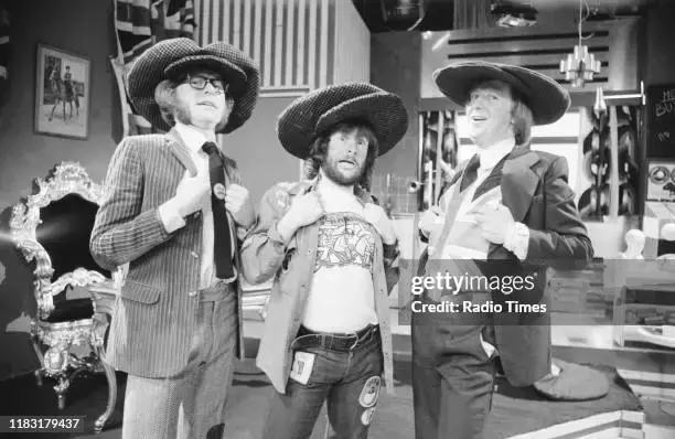comedians-graeme-garden-bill-oddie-and-tim-brooke-taylor-in-the-ecky-thump-sketch-from-110717...webp