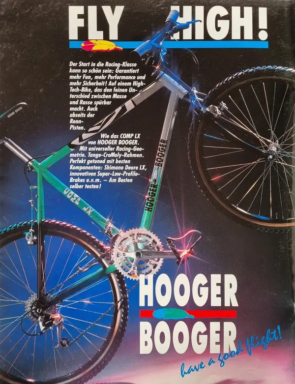 Hooger Booger Ad aus Bike 3 1991.webp