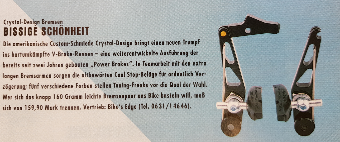 Crystal Design V-Brake aus Bike 1997.webp