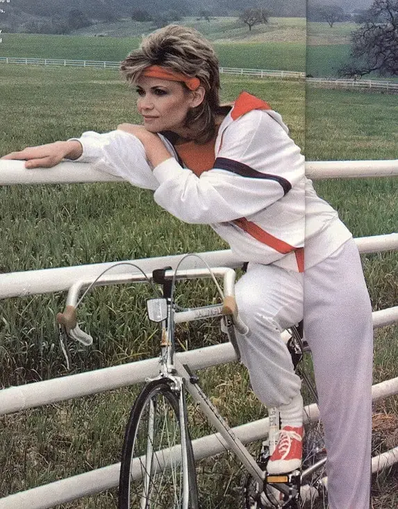 Markie Post, Raleigh bicycle .webp